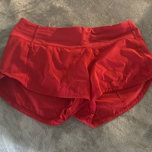 Lululemon speed up shorts